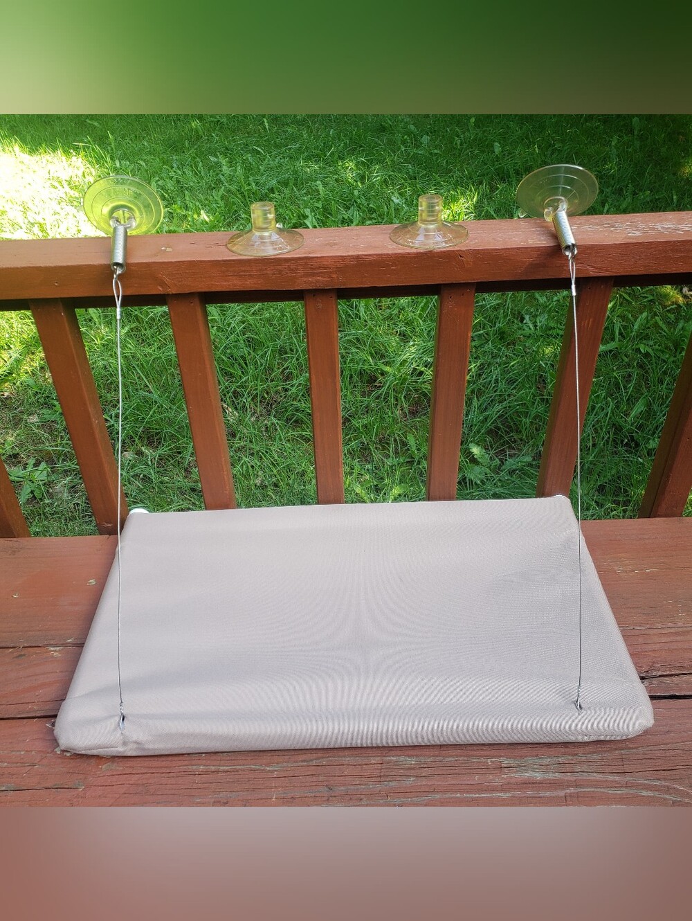 EZ Mount Cat Window Perch or Lounger - Suction Cup To Window - 24" LONG